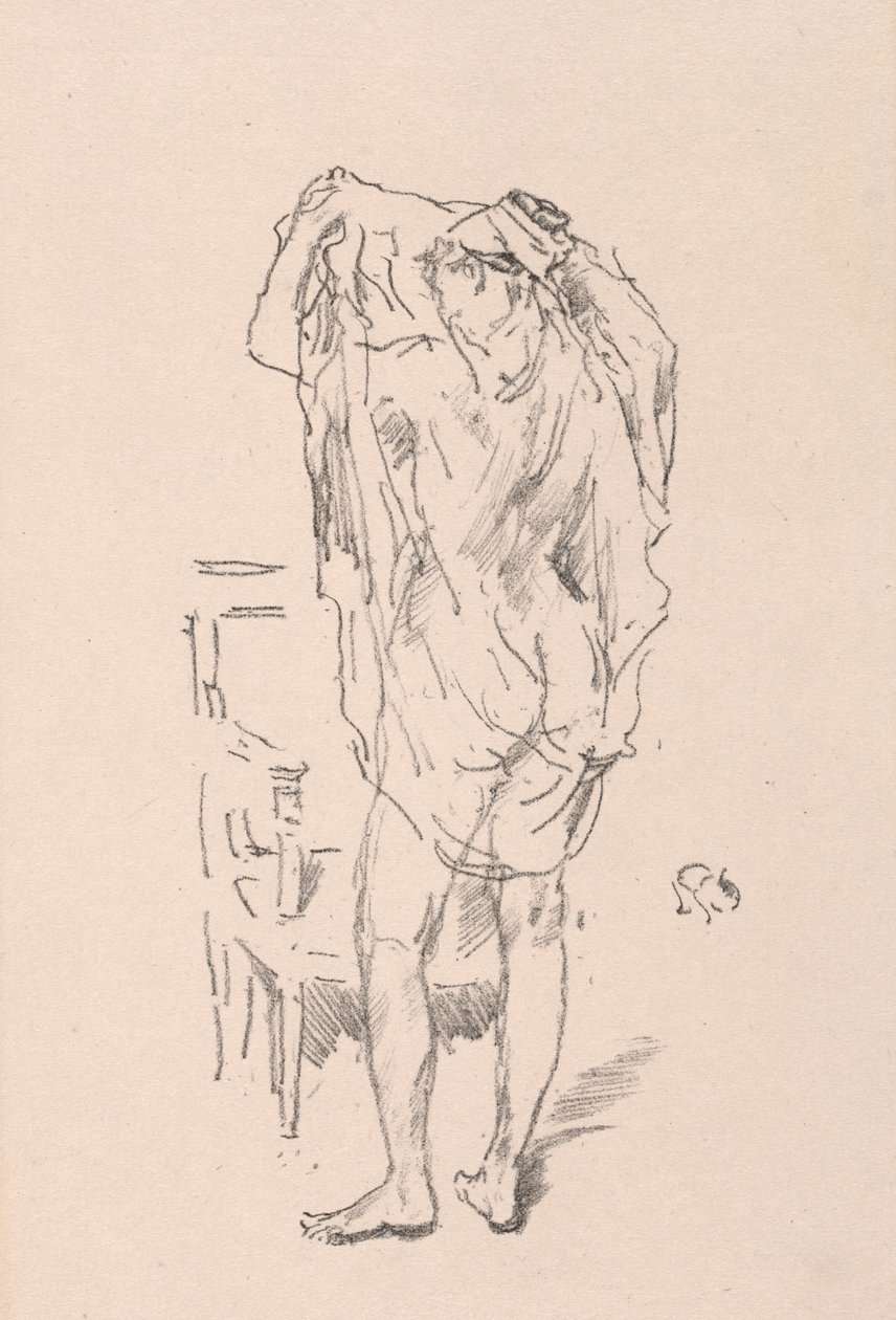 Study by James McNeill Whistler