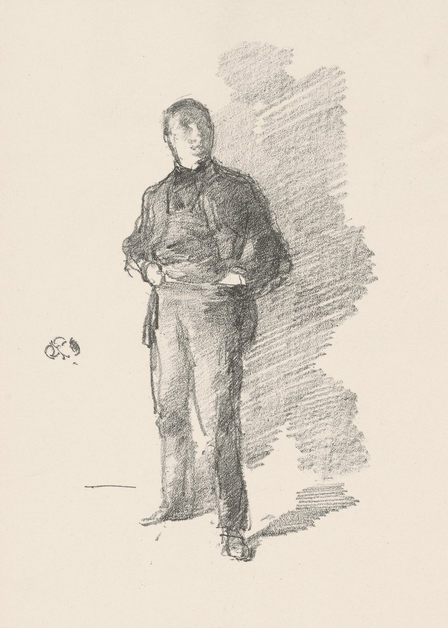 Study No. 1: Mr. Thomas Way by James Abbott McNeill Whistler