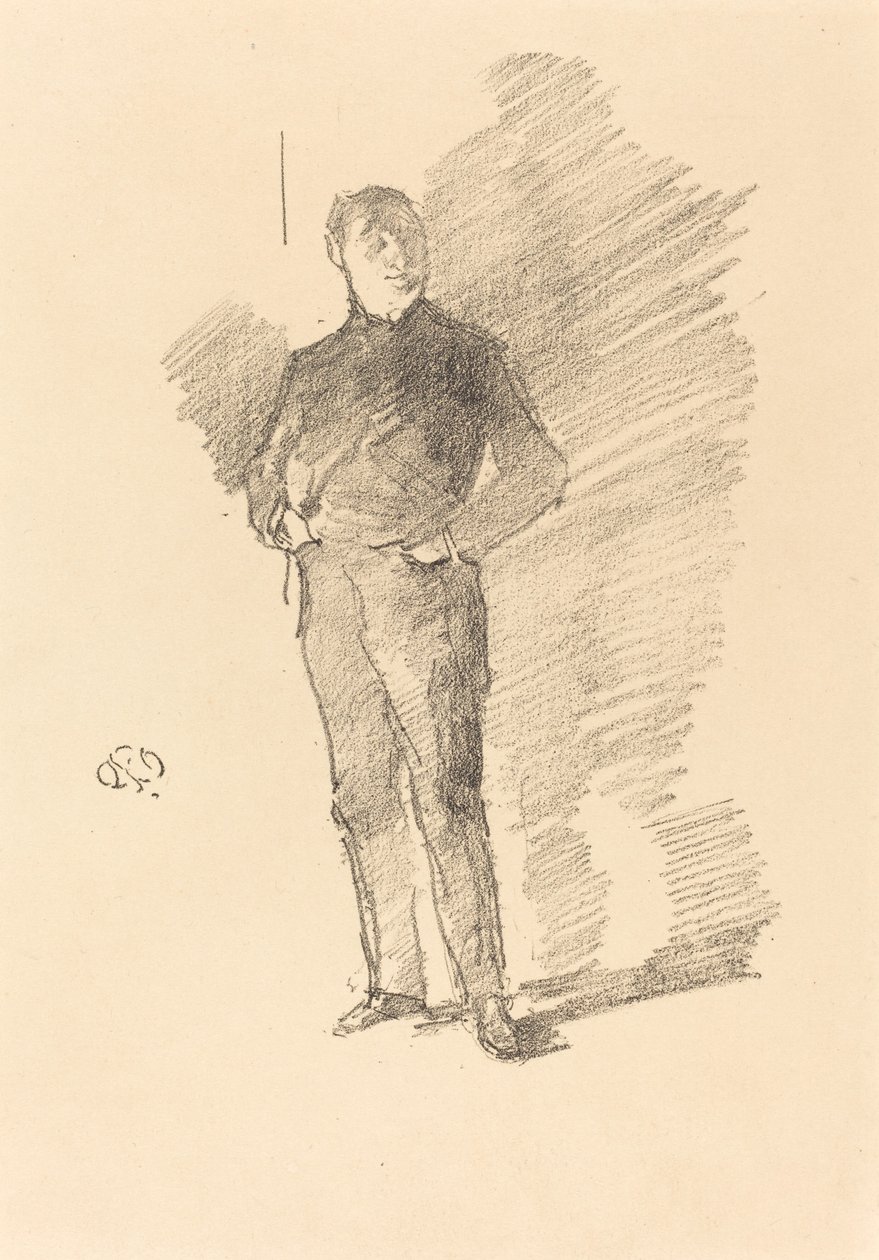 Study No. 2: Mr. Thomas Way by James Abbott McNeill Whistler