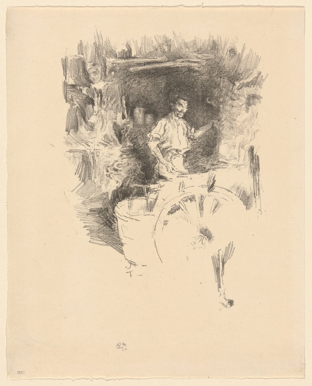 The Blacksmith by James Abbott McNeill Whistler