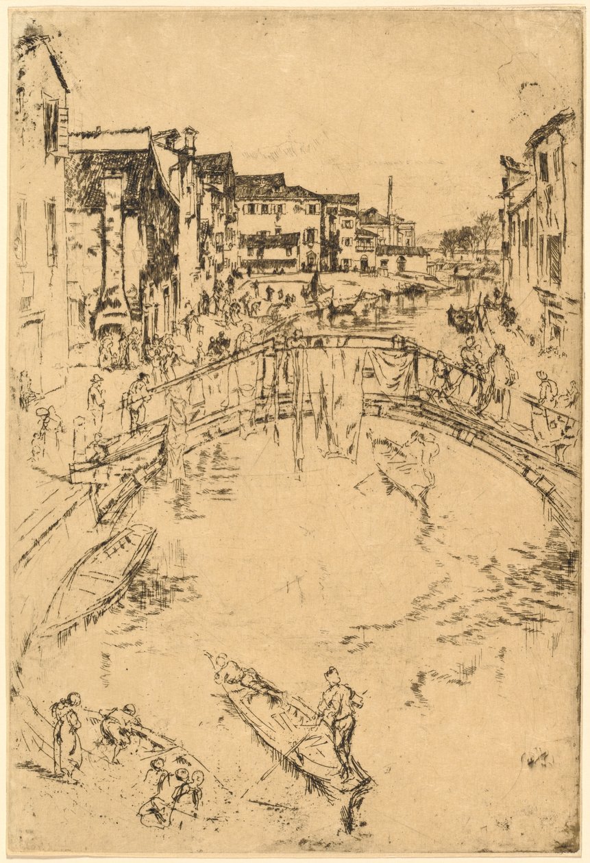 The Bridge by James Abbott McNeill Whistler