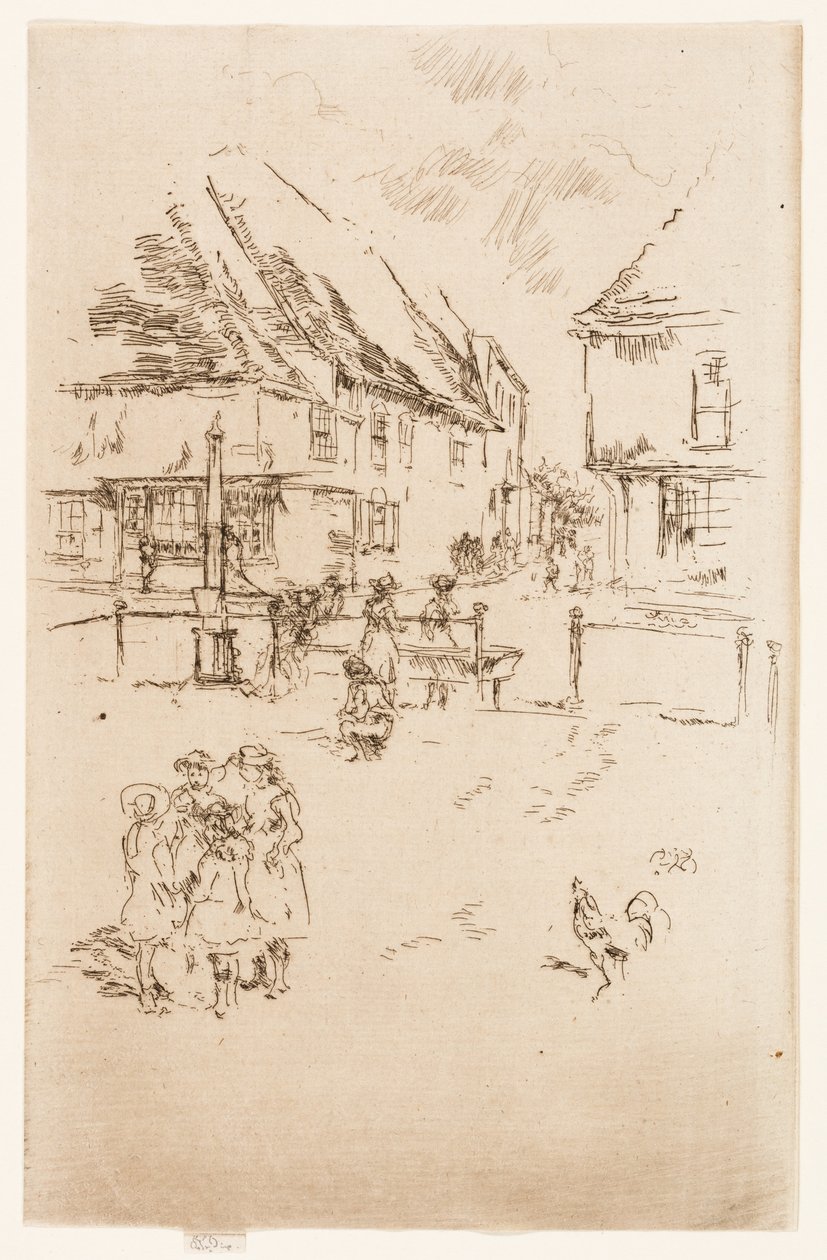 The Cock and the Pump by James Abbott McNeill Whistler