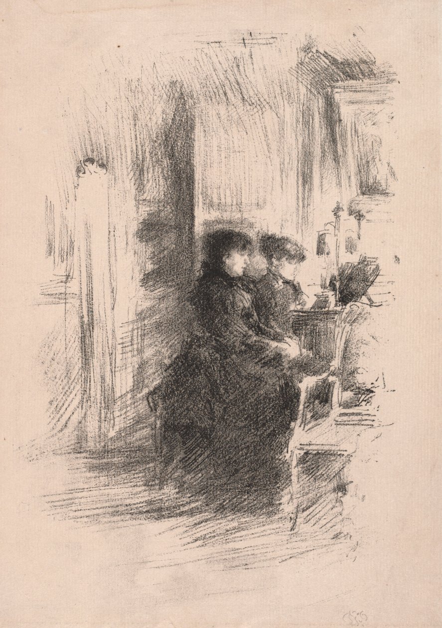 The Duet by James McNeill Whistler