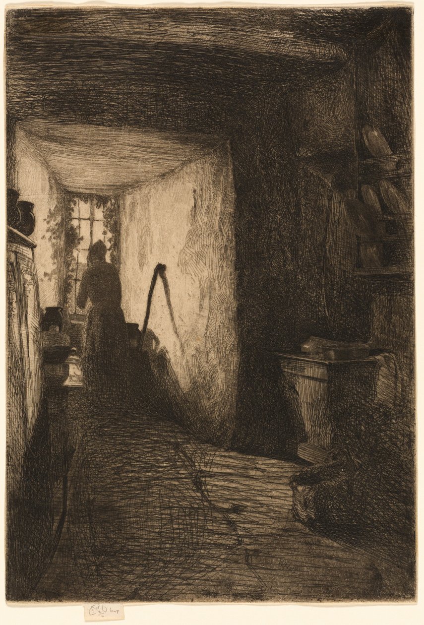 The Kitchen by James Abbott McNeill Whistler