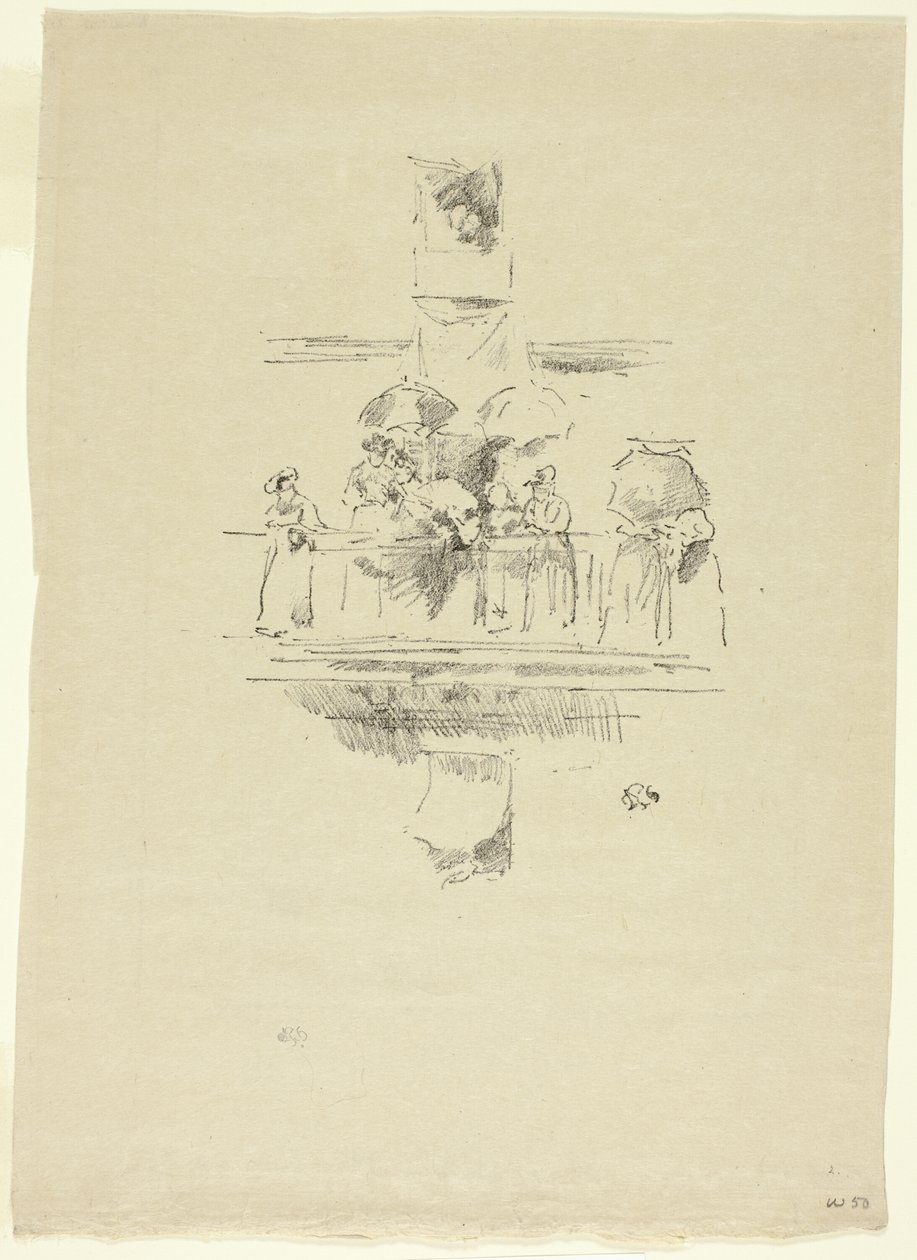 The Little Balcony by James Abbott McNeill Whistler