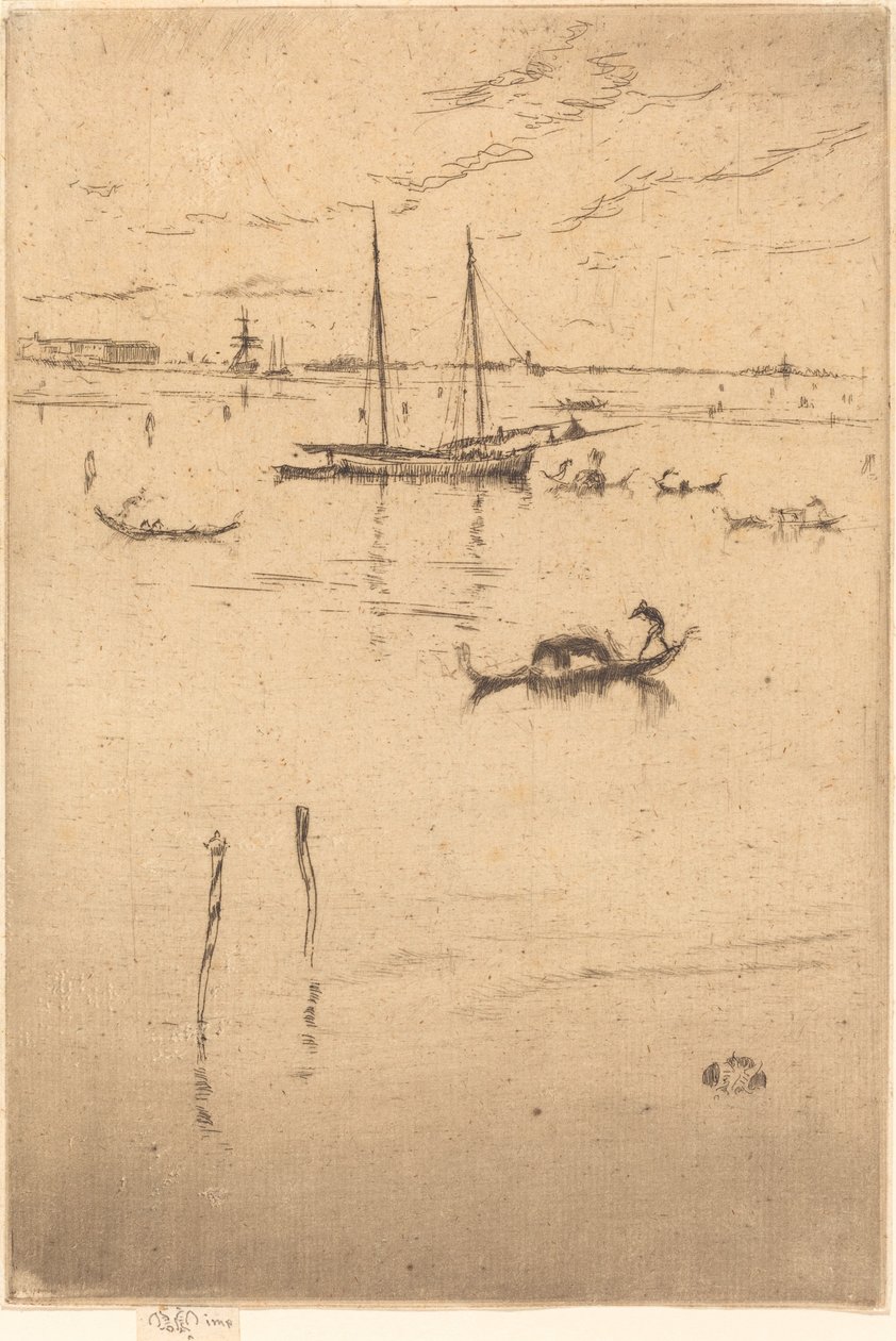 The Little Lagoon by James Abbott McNeill Whistler