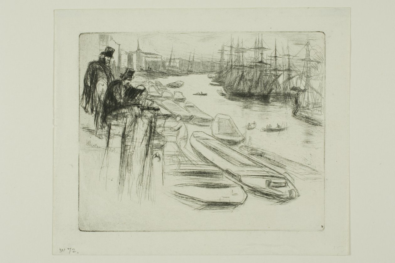 The Little Pool by James Abbott McNeill Whistler