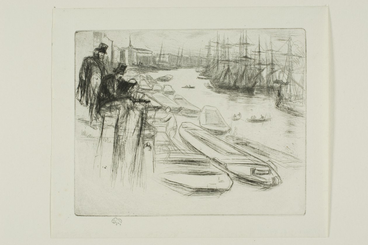 The Little Pool by James Abbott McNeill Whistler