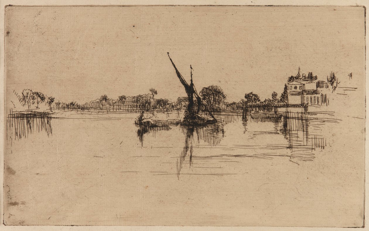 The Little Putney by James Abbott McNeill Whistler