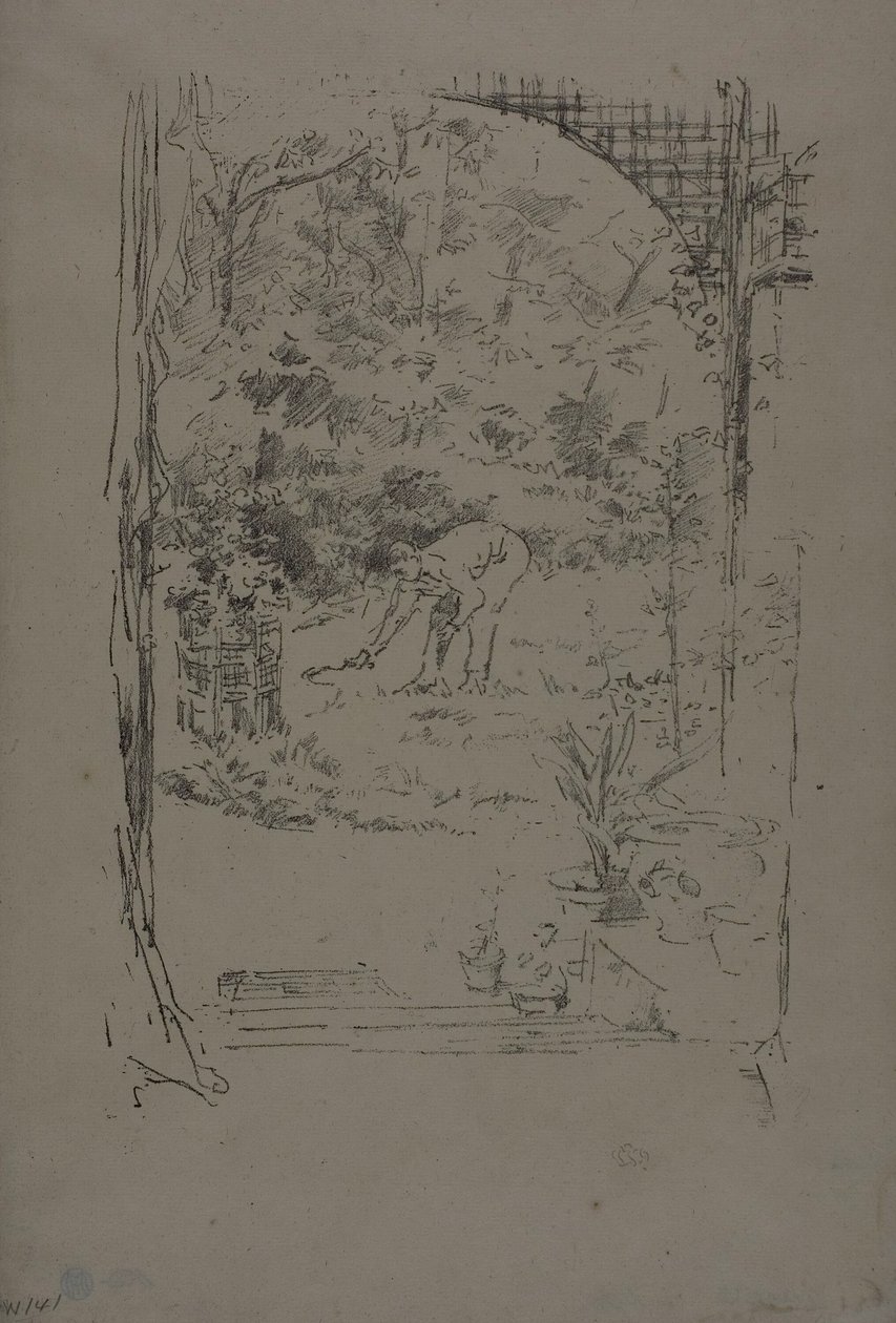 The Man with a Sickle by James Abbott McNeill Whistler