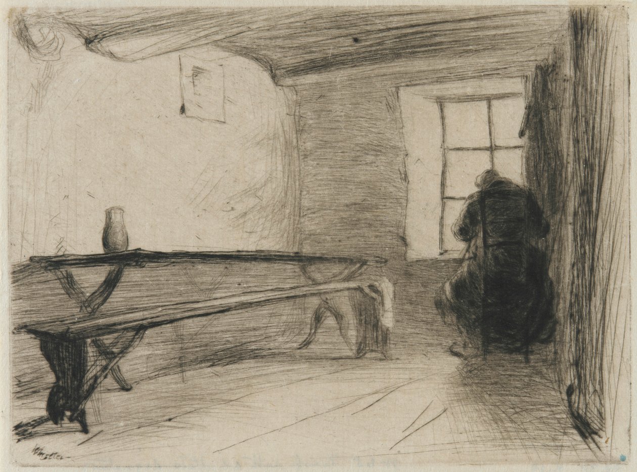 The Miser by James Abbott McNeill Whistler