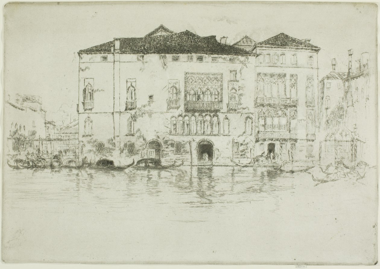 The Palaces by James Abbott McNeill Whistler