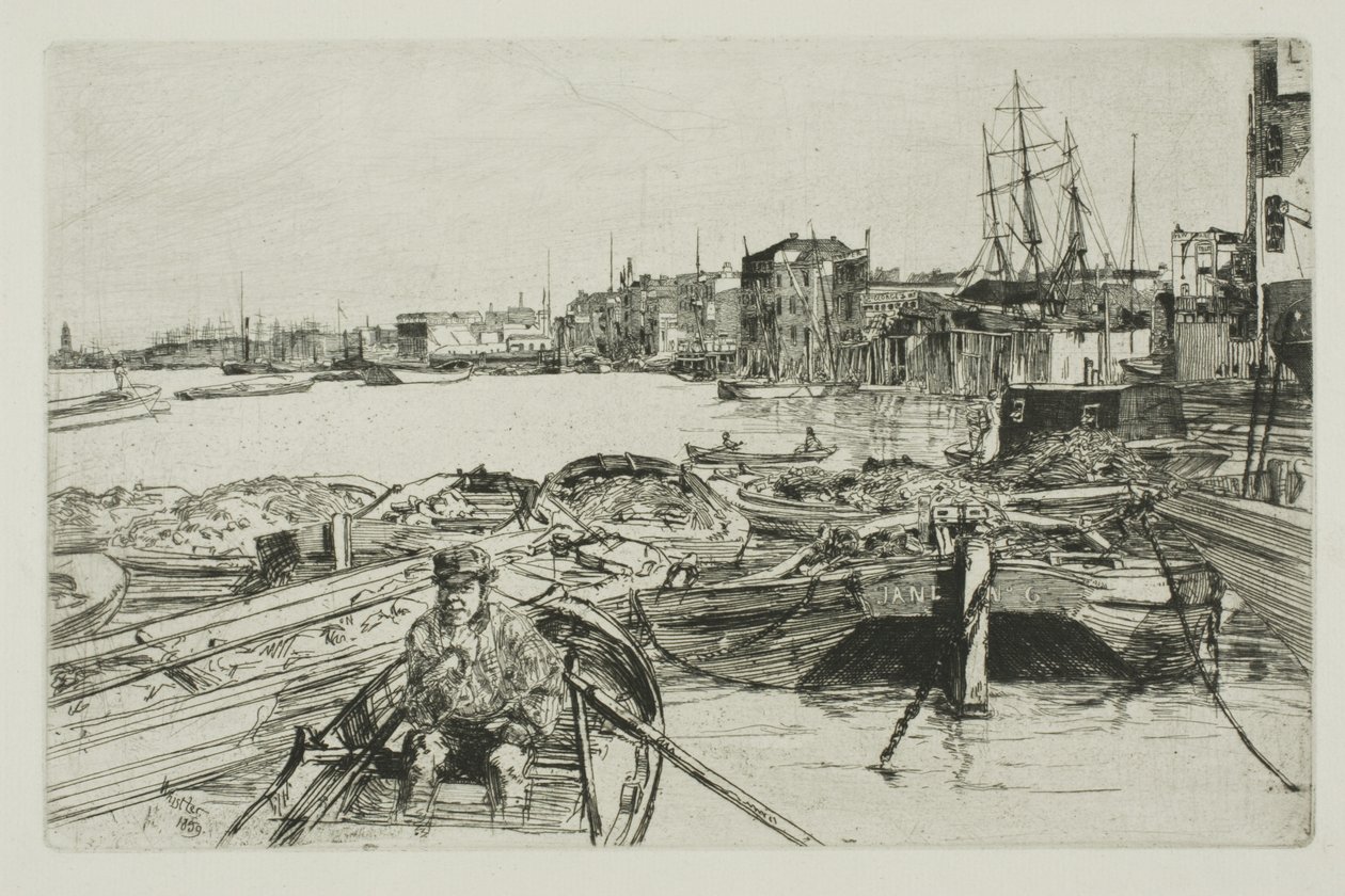 The Pool by James Abbott McNeill Whistler
