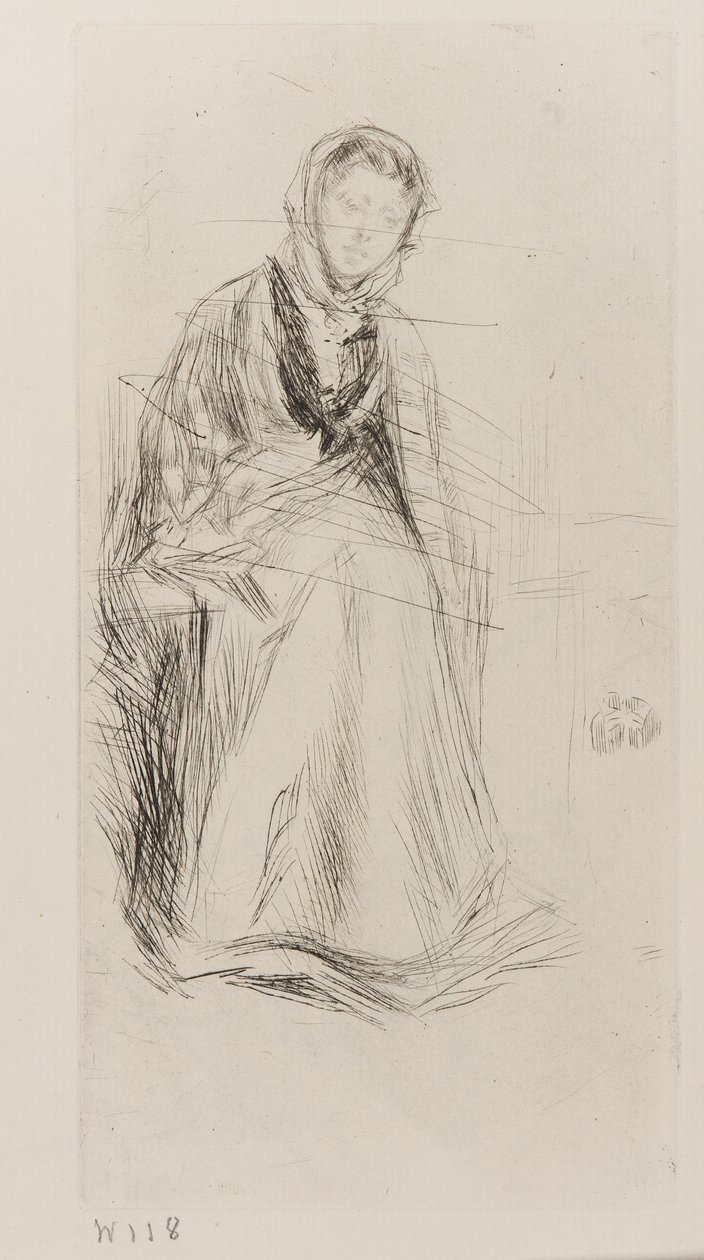 The Scotch Widow by James Abbott McNeill Whistler