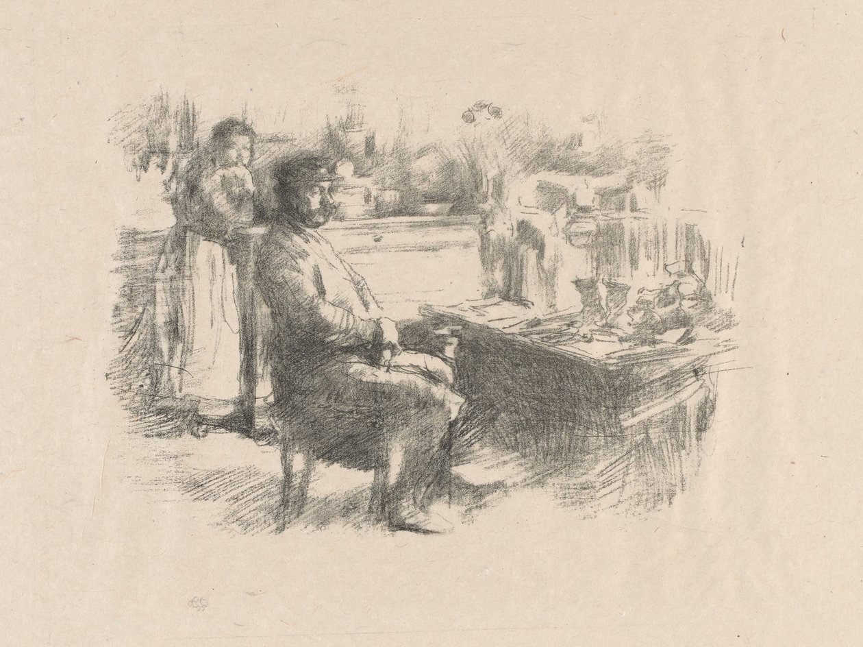 The Shoemaker by James McNeill Whistler