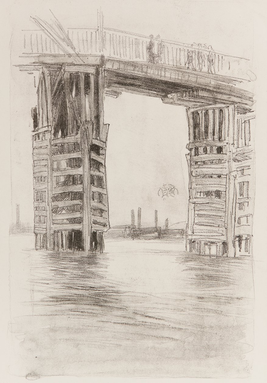 The Tall Bridge by James Abbott McNeill Whistler