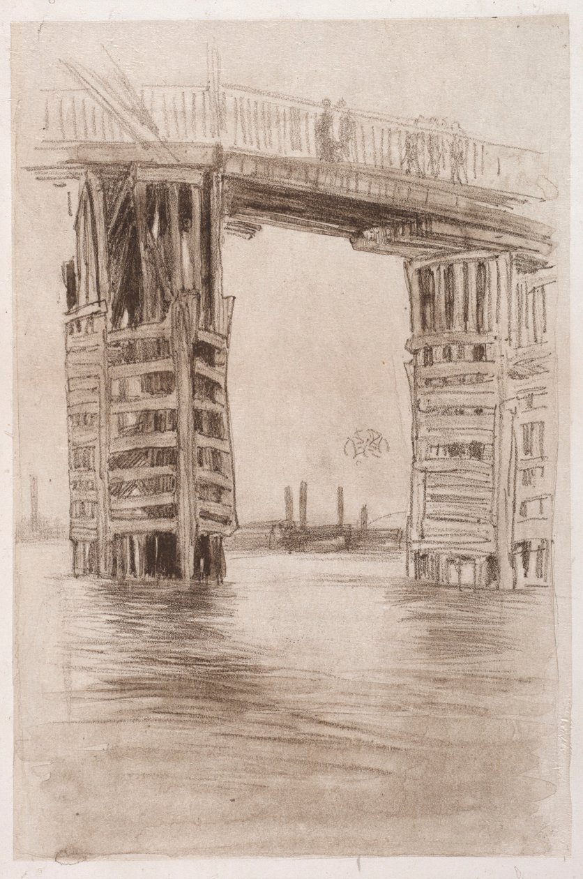 The Tall Bridge by James McNeill Whistler