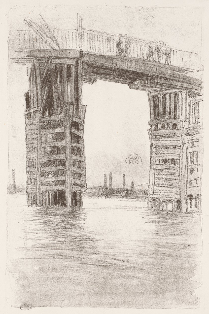 The Tall Bridge by James McNeill Whistler