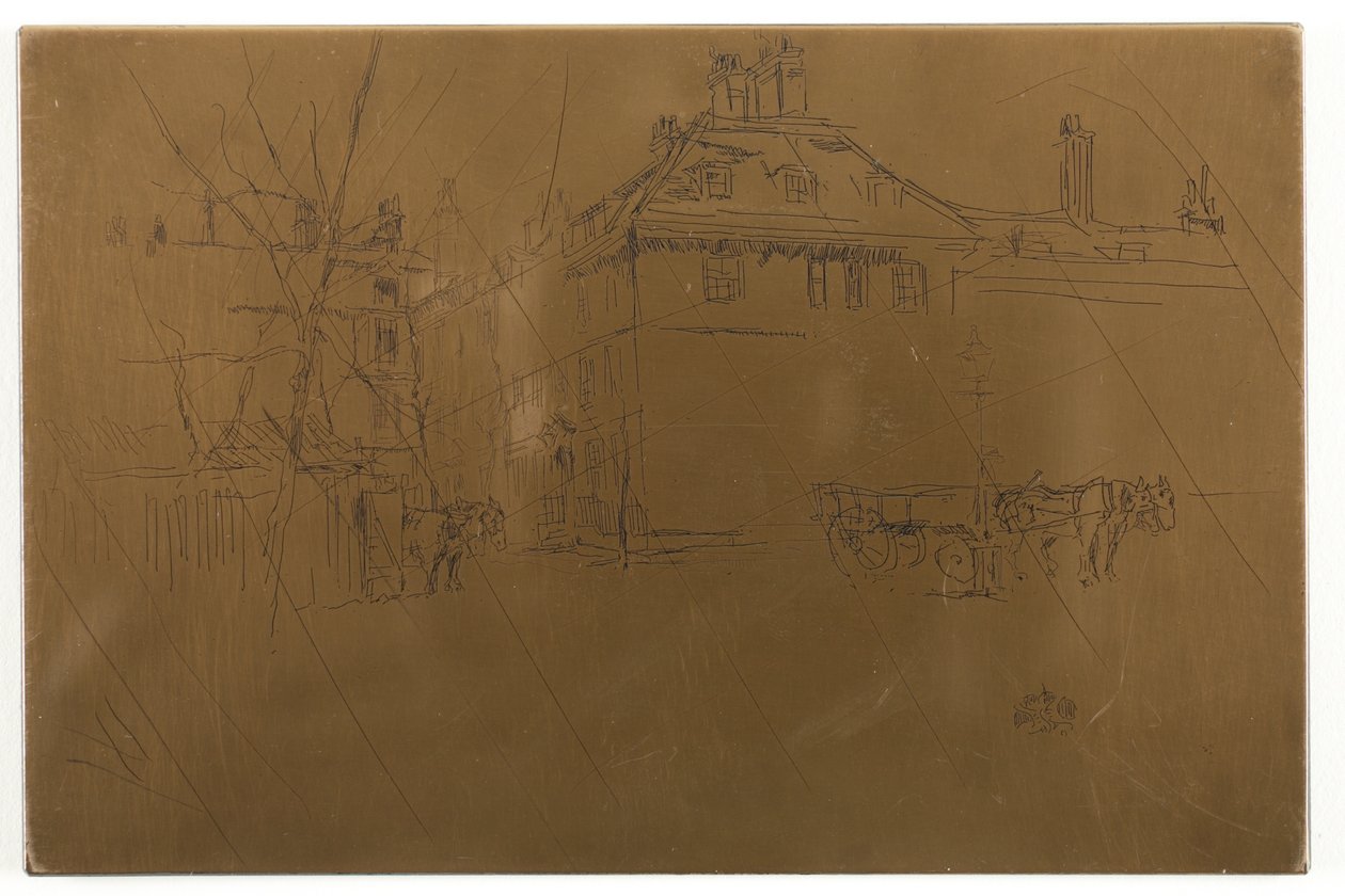 The Temple by James Abbott McNeill Whistler