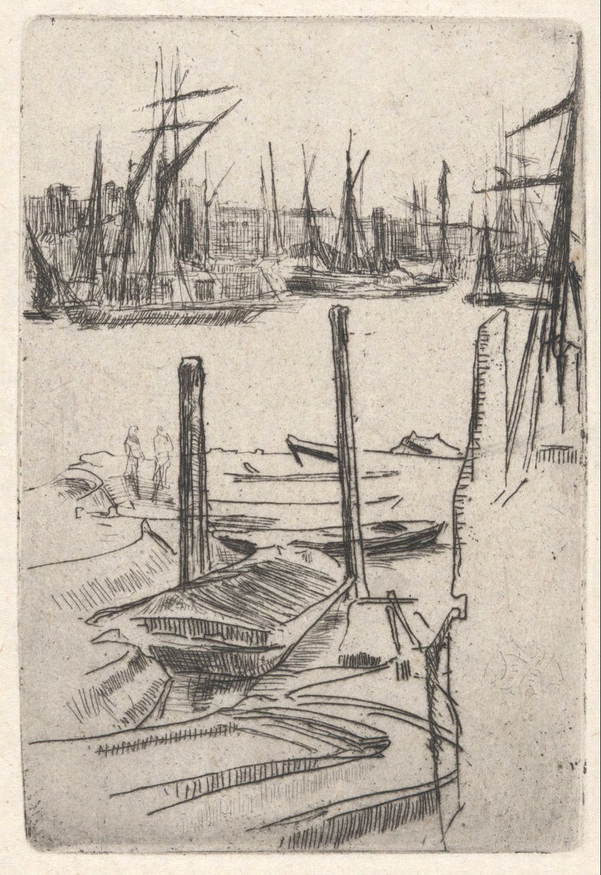 The Tiny Pool by James Abbott McNeill Whistler