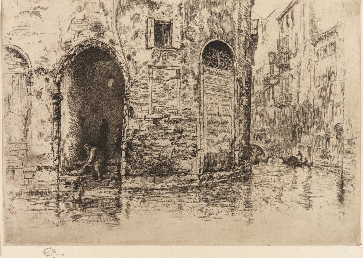 The Two Doorways by James Abbott McNeill Whistler