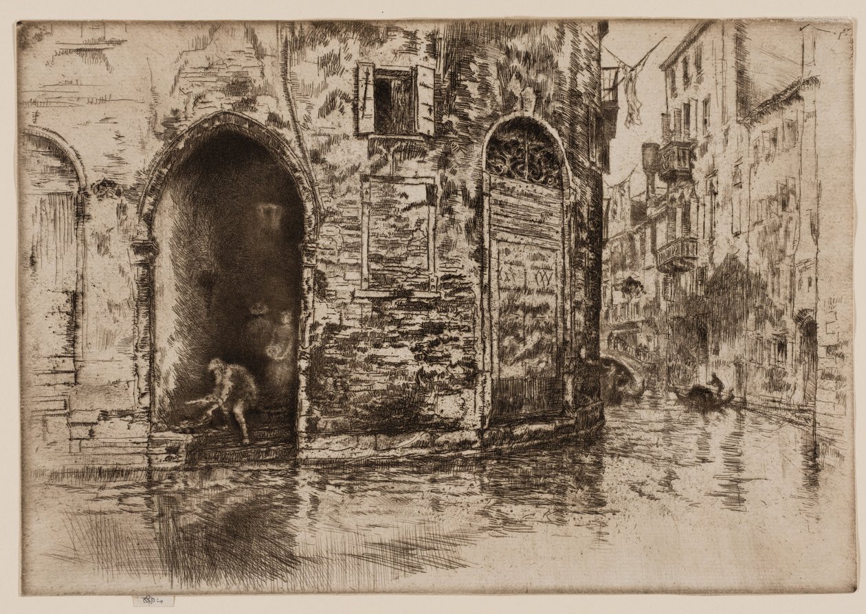The Two Doorways by James Abbott McNeill Whistler