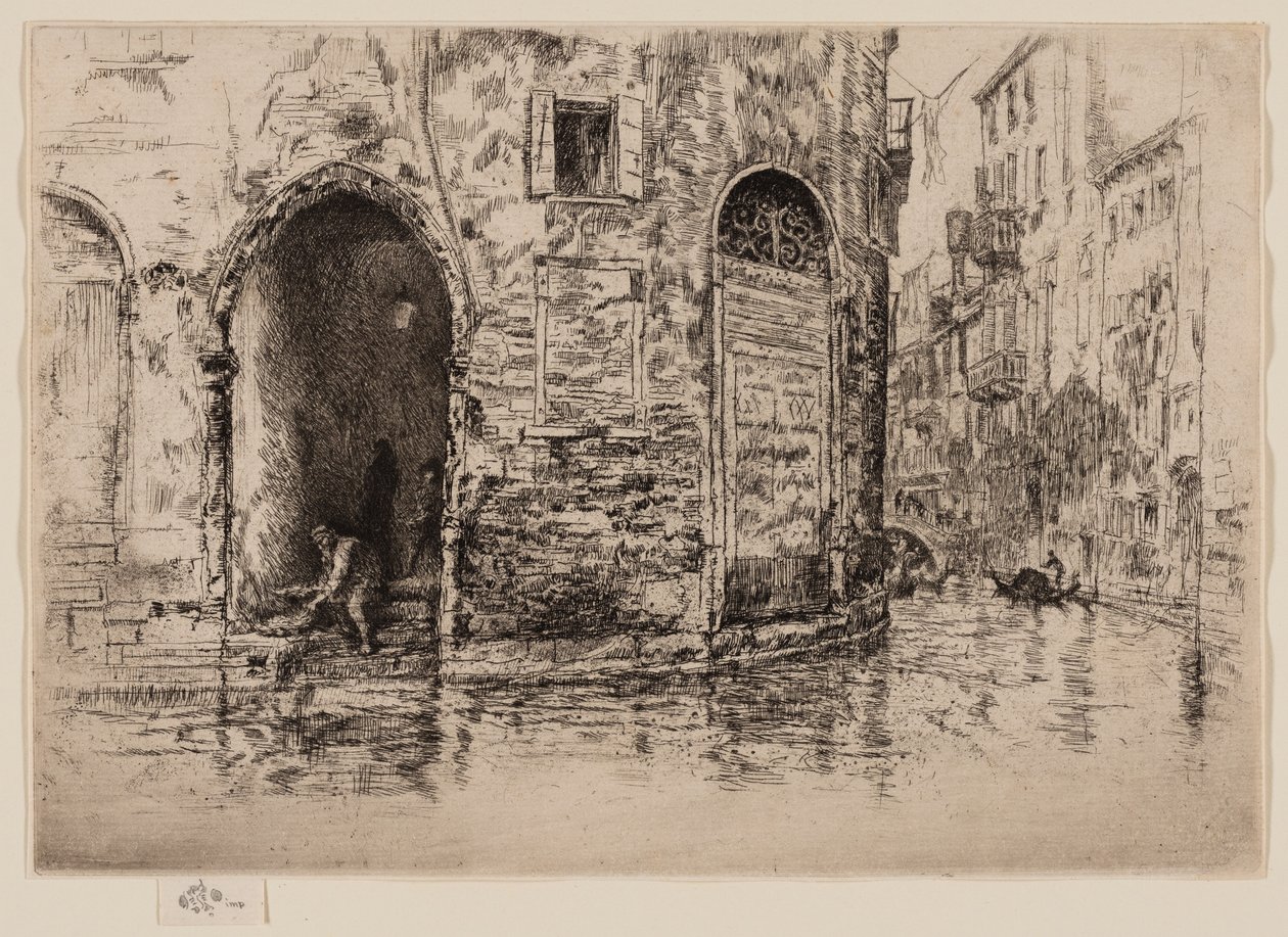 The Two Doorways by James Abbott McNeill Whistler