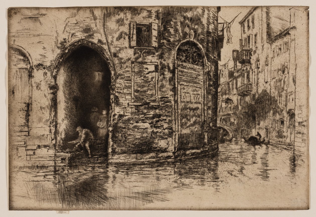 The Two Doorways by James Abbott McNeill Whistler