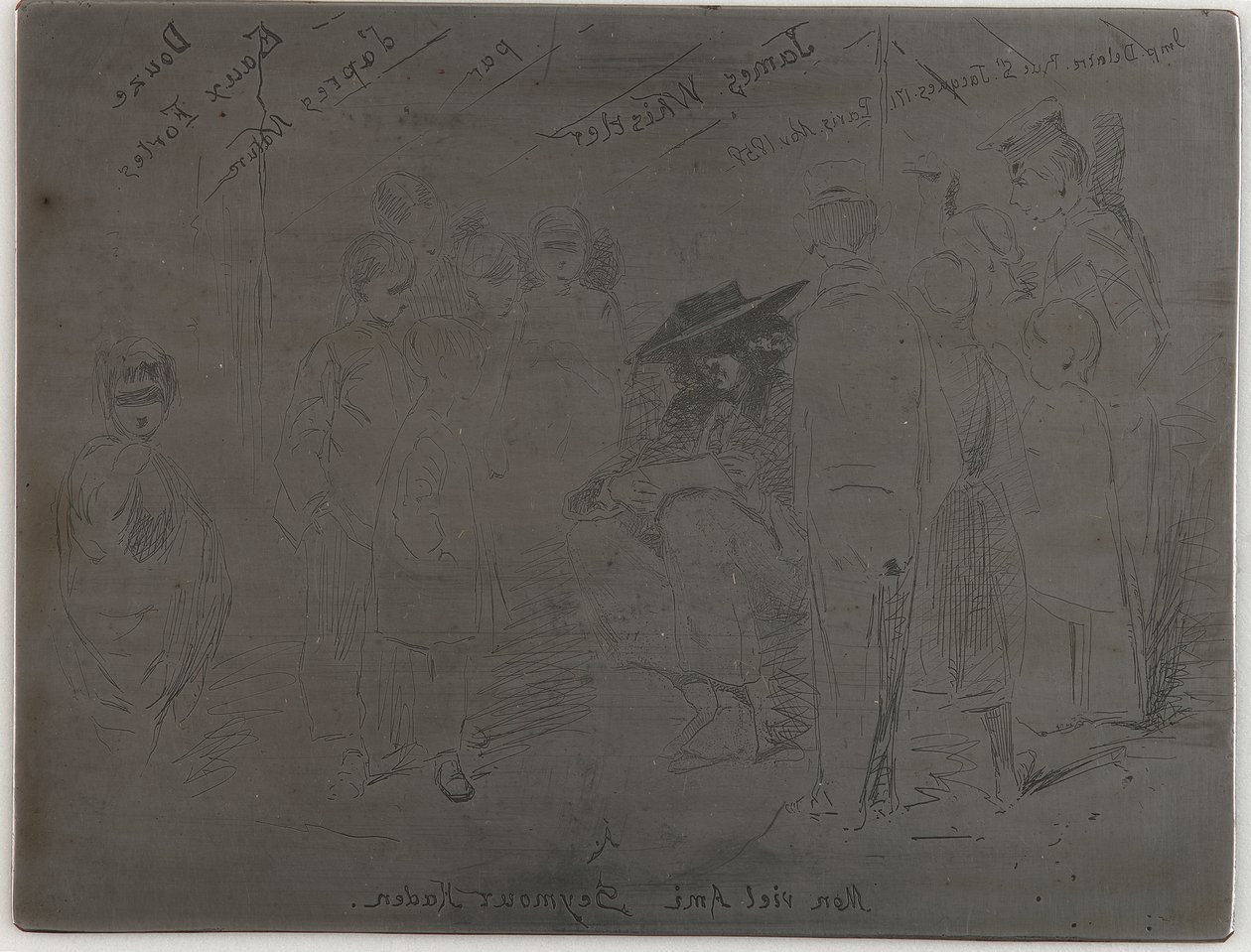 Title to the French Set by James Abbott McNeill Whistler