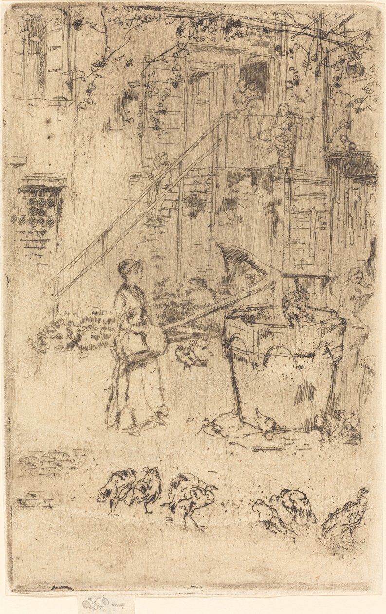 Turkeys by James Abbott McNeill Whistler