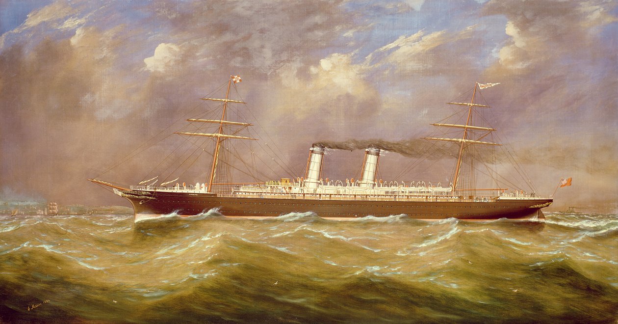The S.S. America by James Miller