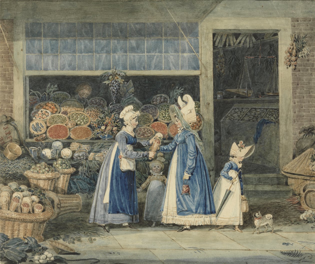 The Greengrocer by James Pollard