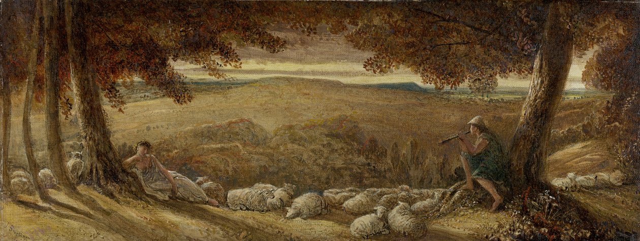 Evening Pasture, c.1860-70 by James Smetham