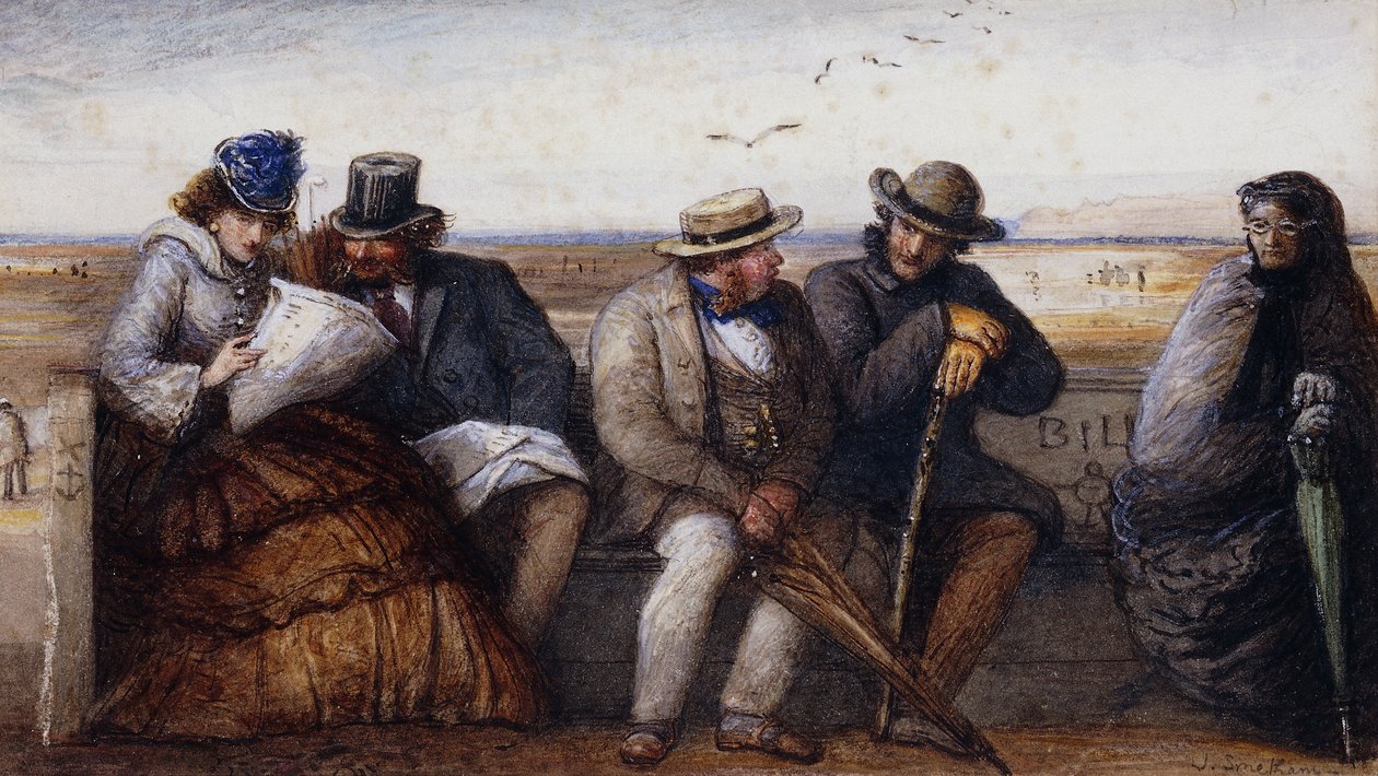 Seaside Gossips by James Smetham
