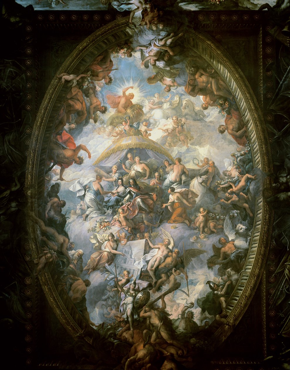 Ceiling of the Painted Hall by James Thornhill