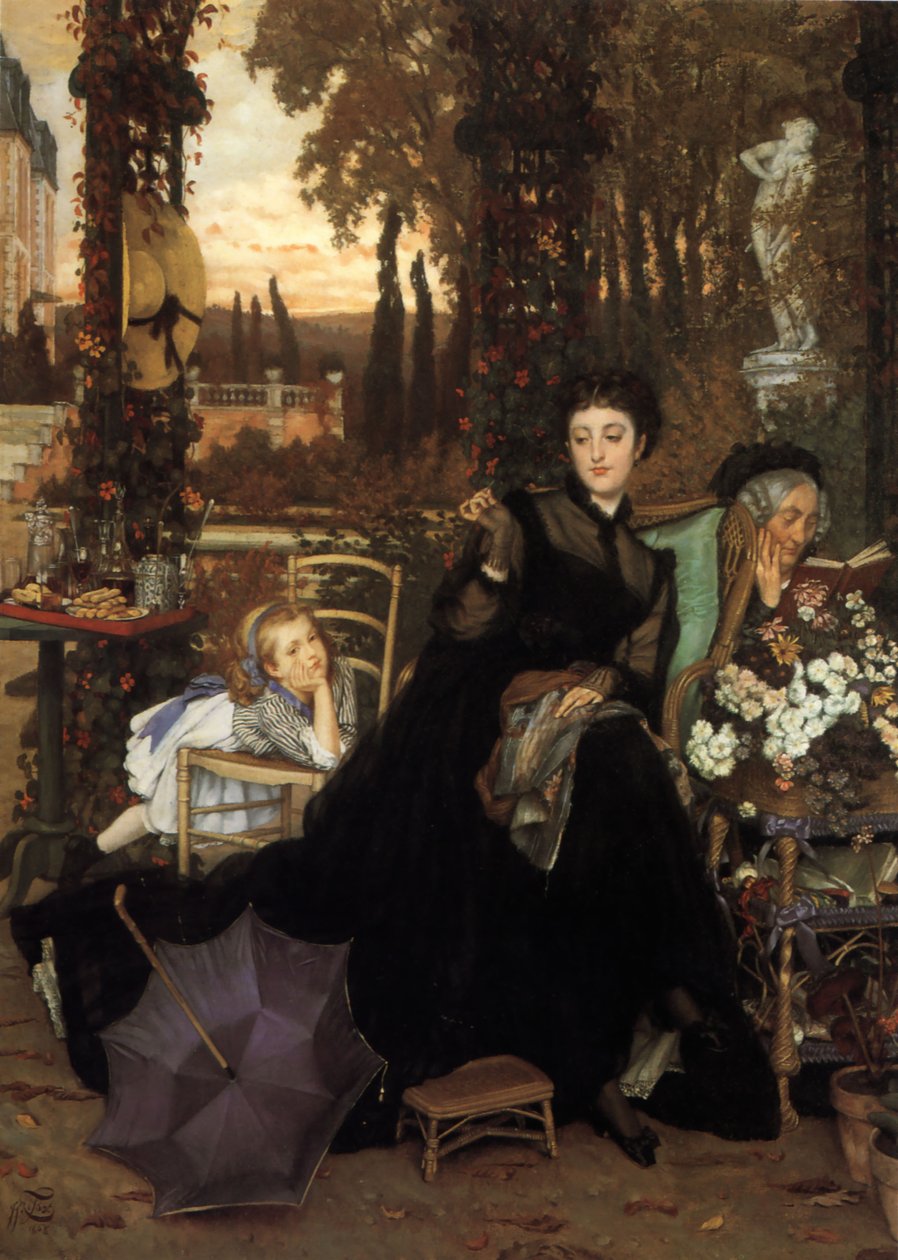 A Widow by James Tissot