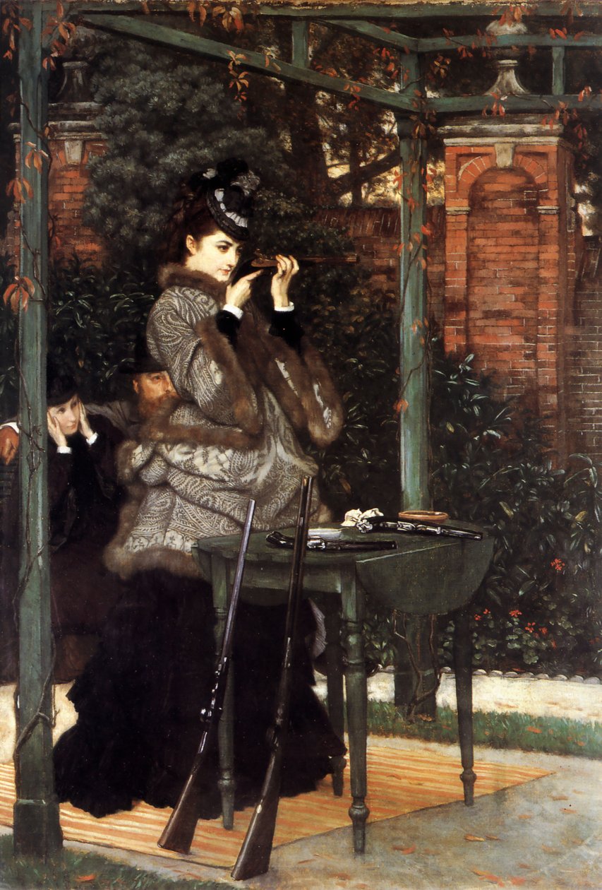 At the Rifle Range by James Tissot