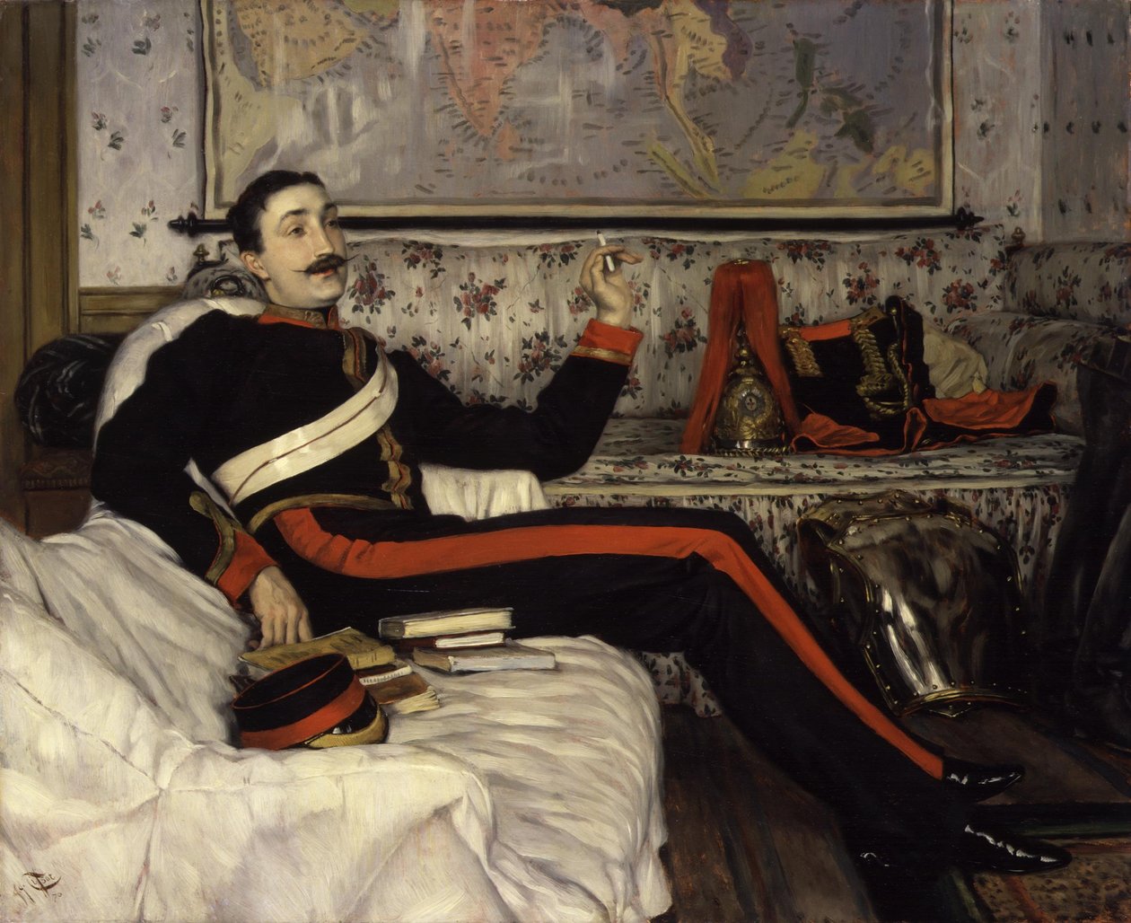 Captain Frederick Gustavus Burnaby by James Tissot