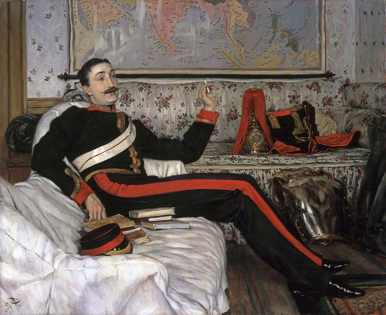 Captain Frederick Gustavus Burnaby by James Tissot