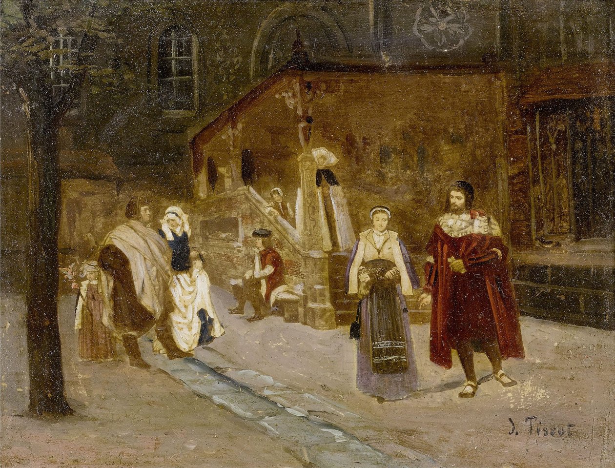 Faust and Margarethe by James Tissot