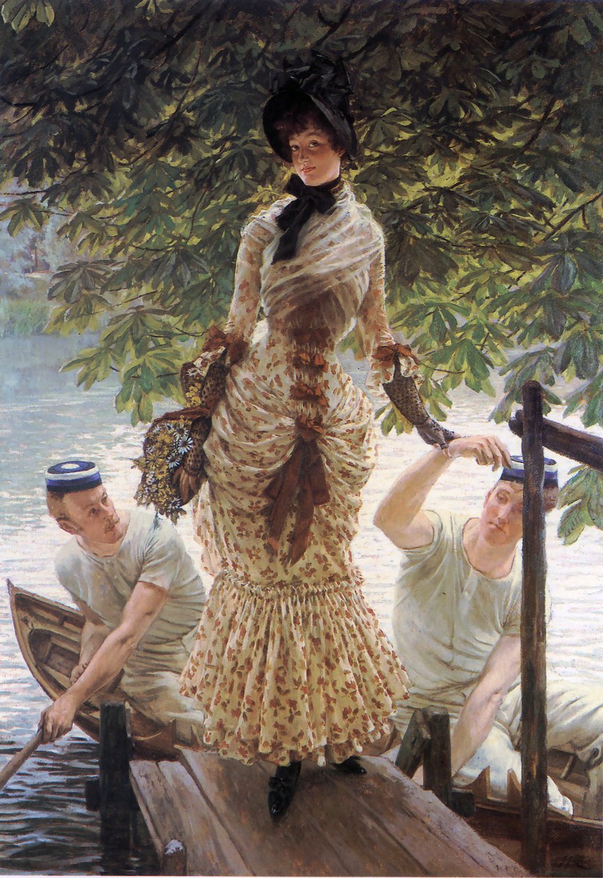 On the Thames by James Tissot