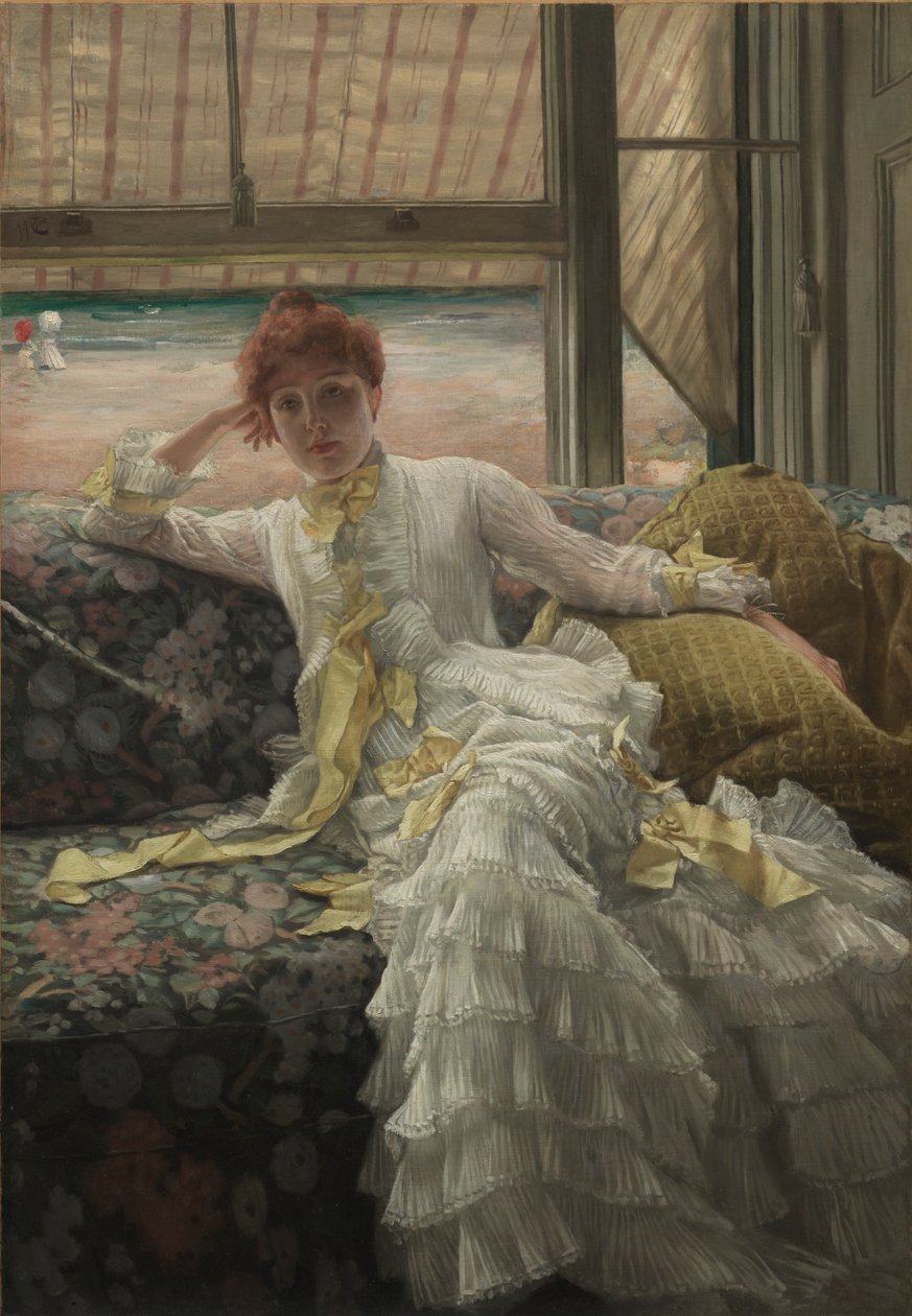 Seaside (July: Specimen of a Portrait) by James Tissot