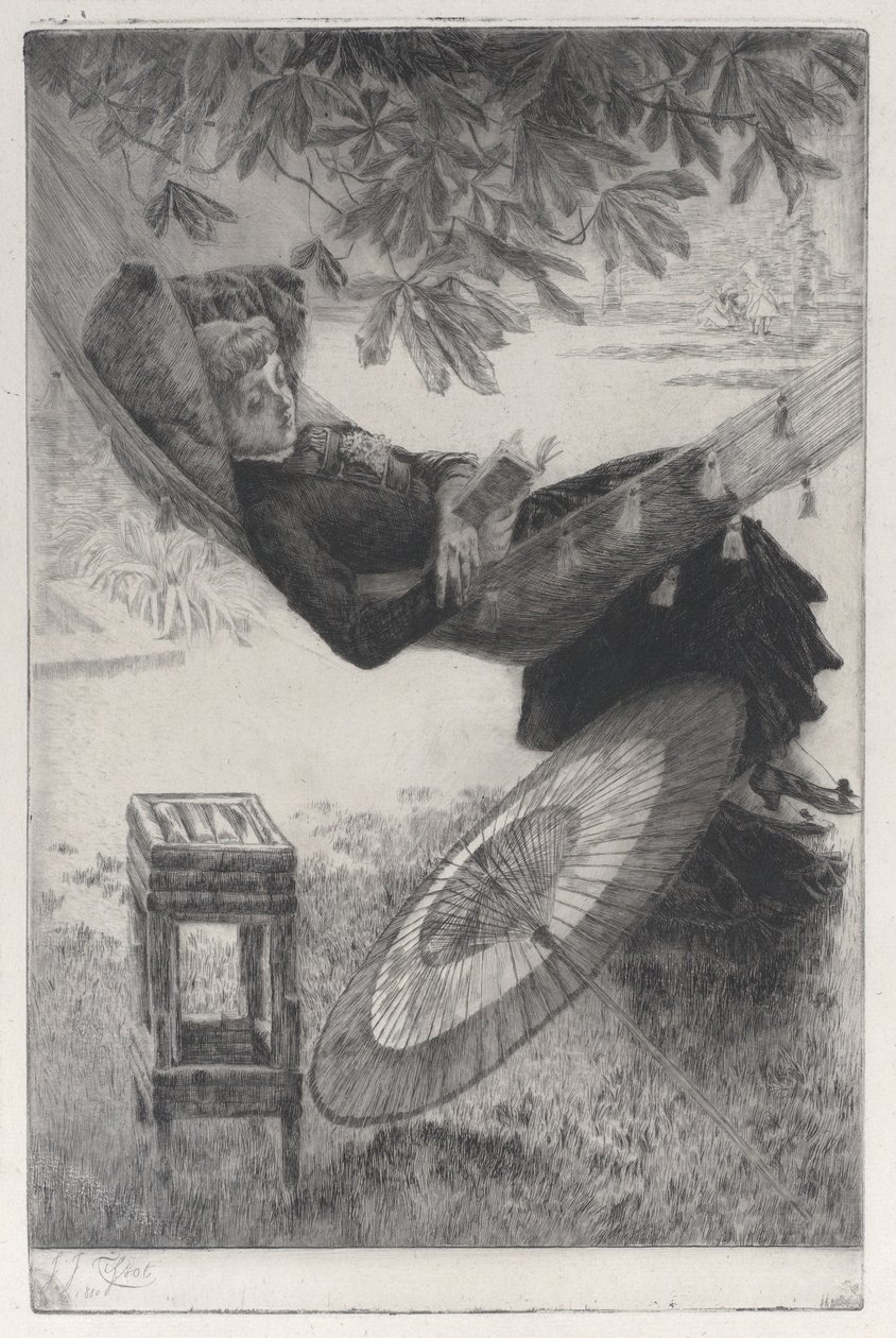 The Hammock by James Tissot
