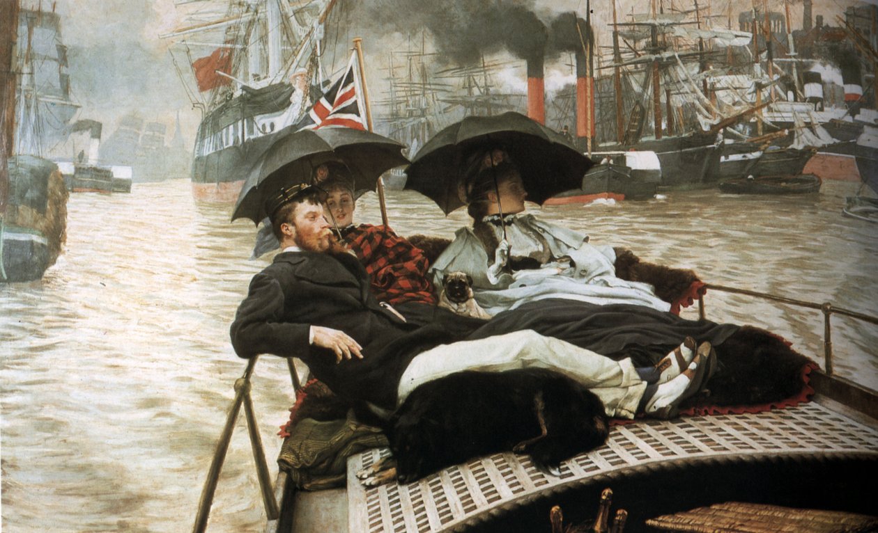 The Thames by James Tissot