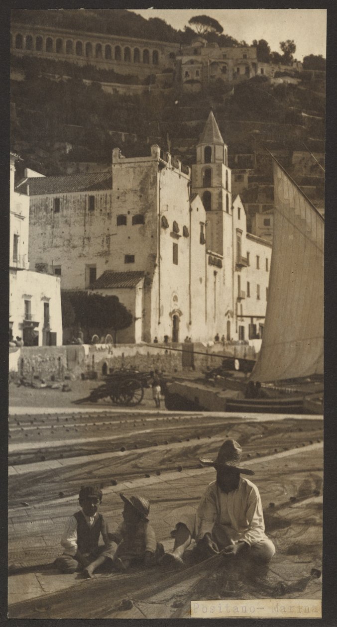Positano - Marina by James W. Holcombe
