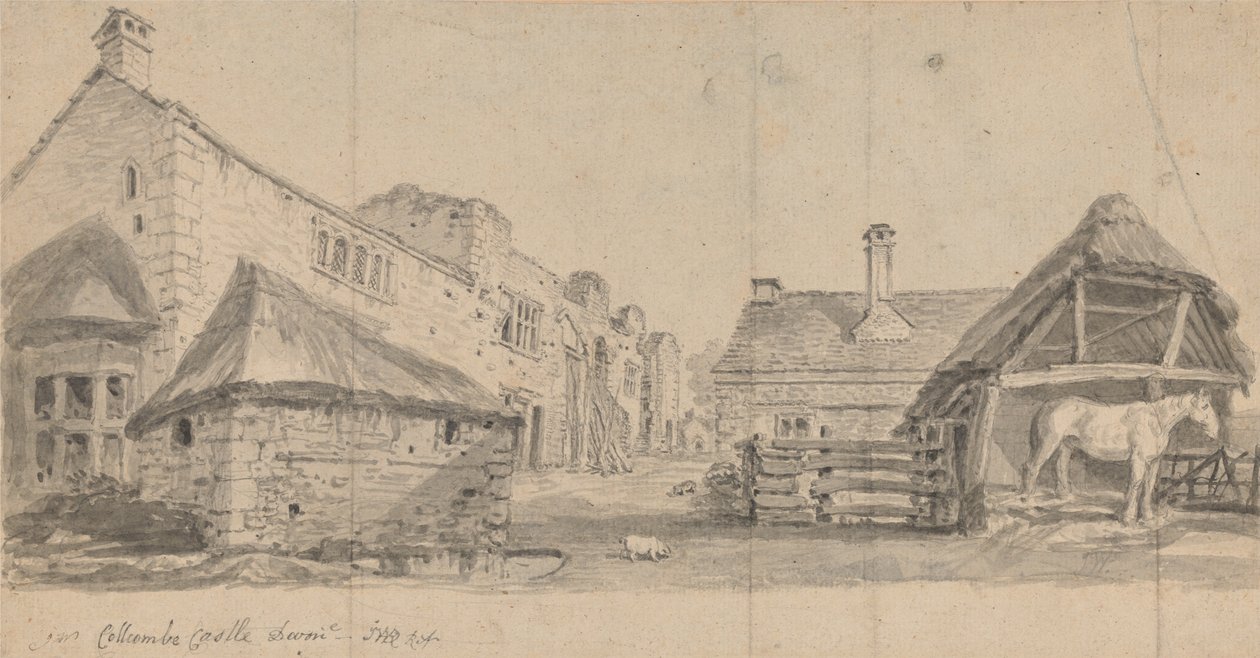 Collcombe Castle, Devonshire by James Ward
