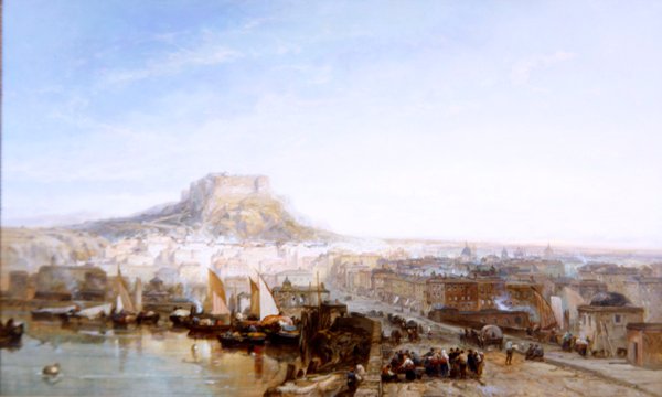 View of Cartegena, East Coast of Spain by James Webb