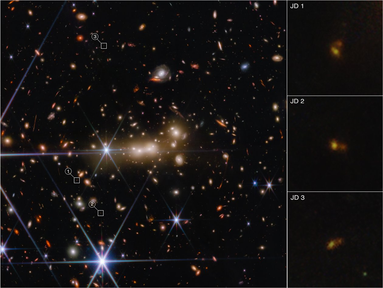 MACS0647 by James Webb Space Telescope (NASA)