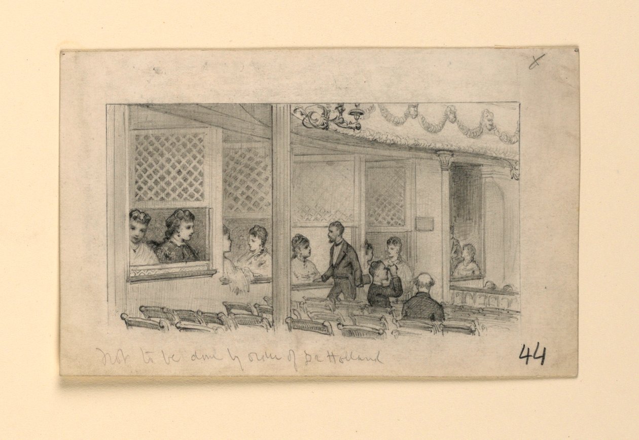 Theater Interior by James Wells Champney