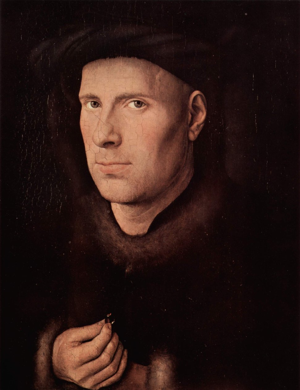 Portrait of Jan de Leeuw by Jan van Eyck